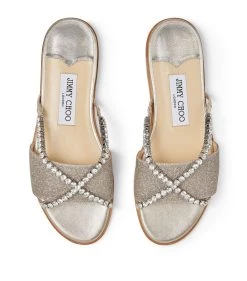 Cheapest βοΈ Jimmy Choo Aadi Flat Embellished Sandals PLATINUM ICE/CRYSTAL Flat Sandals π 6 Cheapest βοΈ Jimmy Choo Aadi Flat Embellished Sandals PLATINUM ICE/CRYSTAL Flat Sandals π -Jimmy Choo Sales jimmy choo aadi flat embellished sandals 16294860 31927000 1000