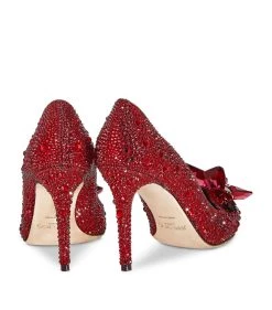 Brand new 😀 Jimmy Choo Alia 85 Crystal Pumps RED MIX Courts ⭐ -Jimmy Choo Sales jimmy choo alia 85 crystal pumps 15505846 32790313 1000
