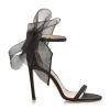 Best Sale 👍 Jimmy Choo Aveline 100 Leather Sandals BLACK/BLACK Heel Sandals ✨