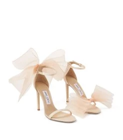Budget 👏 Jimmy Choo Aveline Sandals 100 BLUSH/BLUSH Heeled Sandals 🔔 -Jimmy Choo Sales jimmy choo aveline sandals 100 17292556 35346178 1000