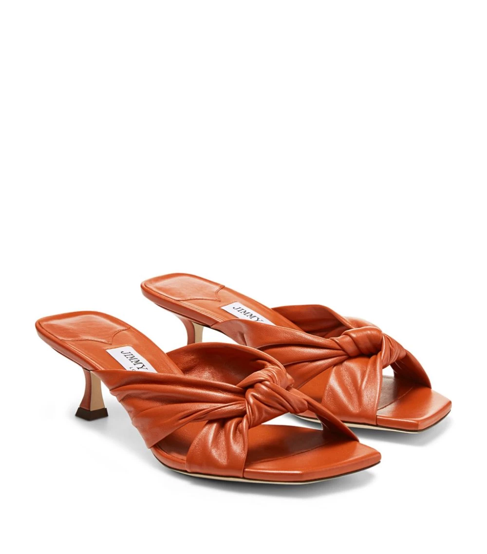 Best reviews of π€© Jimmy Choo Avenue 50 Leather Mules BURNT ORANGE Heel Sandals β¨ 2 Best reviews of π€© Jimmy Choo Avenue 50 Leather Mules BURNT ORANGE Heel Sandals β¨ - Image 2