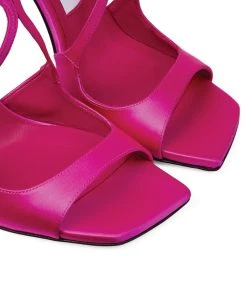 Budget 🎁 Jimmy Choo Azia 110 Satin Sandals FUCHSIA Heeled Sandals 🧨 -Jimmy Choo Sales jimmy choo azia 110 satin sandals 17573519 36390794 1000