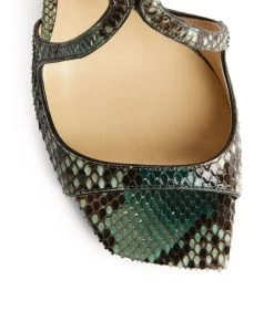 Coupon 🎉 Jimmy Choo Azia 95 Leather Stilettos DARK GREEN/ROCCIA Heeled Sandals 🛒 -Jimmy Choo Sales jimmy choo azia 95 leather stilettos 17596275 36489853 1000