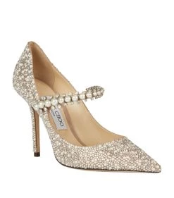 Hot Sale ❤️ Jimmy Choo Bailey 100 I Want Choo Sandals BALLET PINK Courts ⭐ -Jimmy Choo Sales jimmy choo bailey 100 i want choo sandals 14919151 32824974 1000