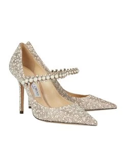 Hot Sale ❤️ Jimmy Choo Bailey 100 I Want Choo Sandals BALLET PINK Courts ⭐ -Jimmy Choo Sales jimmy choo bailey 100 i want choo sandals 14919151 32827141 1000