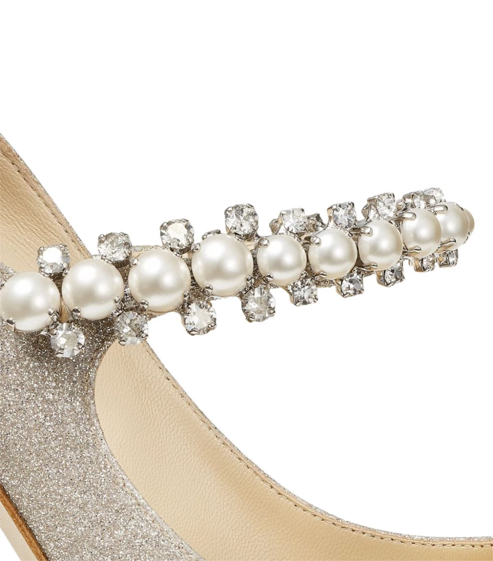 Budget π€© Jimmy Choo Baily 100 Embellished Glitter Pumps PLATINUM ICE Courts π 6 Budget π€© Jimmy Choo Baily 100 Embellished Glitter Pumps PLATINUM ICE Courts π - Image 6
