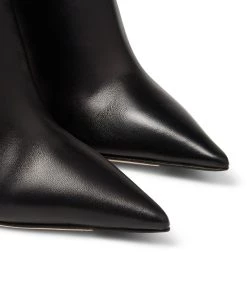 Deals 🧨 Jimmy Choo Baku 110 Leather Ankle Boots BLACK 🌟 -Jimmy Choo Sales jimmy choo baku 110 leather ankle boots 17701577 37009710 1000