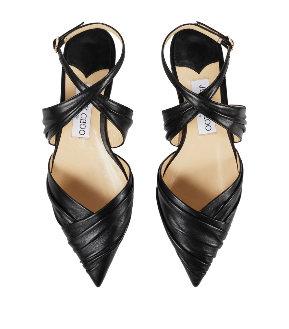 Best deal βοΈ Jimmy Choo Basil Pointed-Toe Flats BLACK Slingback Flats π 2 Best deal βοΈ Jimmy Choo Basil Pointed-Toe Flats BLACK Slingback Flats π - Image 2