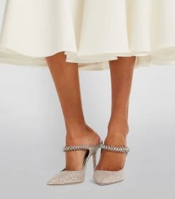 Best Sale π Jimmy Choo Bing 100 Glitter Mules SILVER π 9 Best Sale π Jimmy Choo Bing 100 Glitter Mules SILVER π -Jimmy Choo Sales jimmy choo bing 100 glitter mules 16231079 32827995 1000