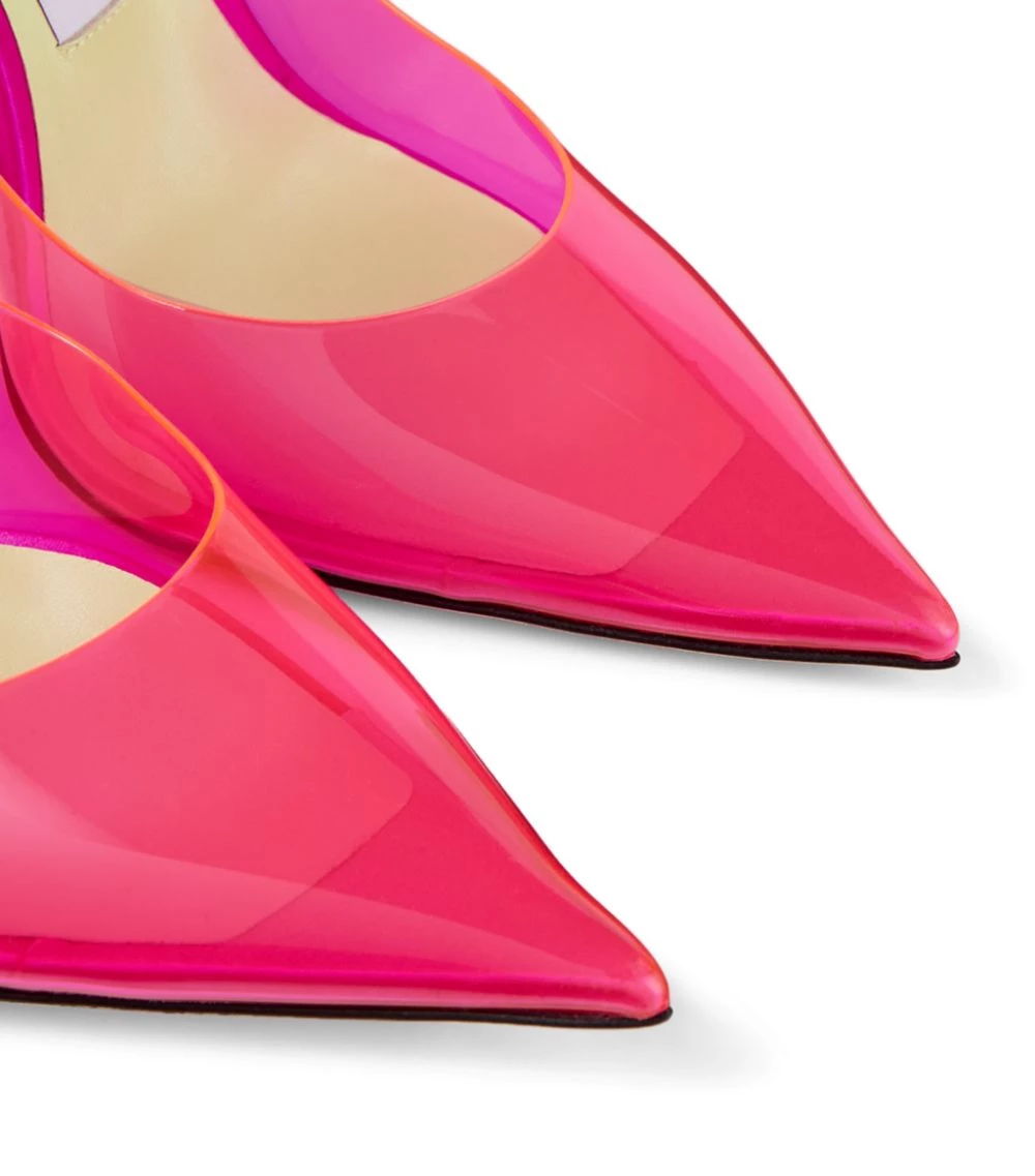 Brand new π€© Jimmy Choo Bing 100 Mules HOT PINK/PINK β 4 Brand new π€© Jimmy Choo Bing 100 Mules HOT PINK/PINK β - Image 4