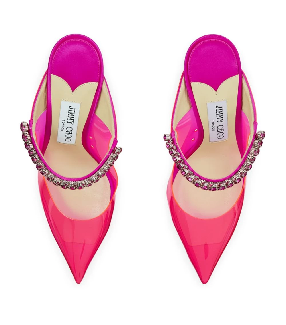 Brand new π€© Jimmy Choo Bing 100 Mules HOT PINK/PINK β 2 Brand new π€© Jimmy Choo Bing 100 Mules HOT PINK/PINK β - Image 2