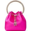 Best reviews of 🎁 Jimmy Choo Bon Bon Top-Handle Bag FUCHSIA Bucket Bags 🎉