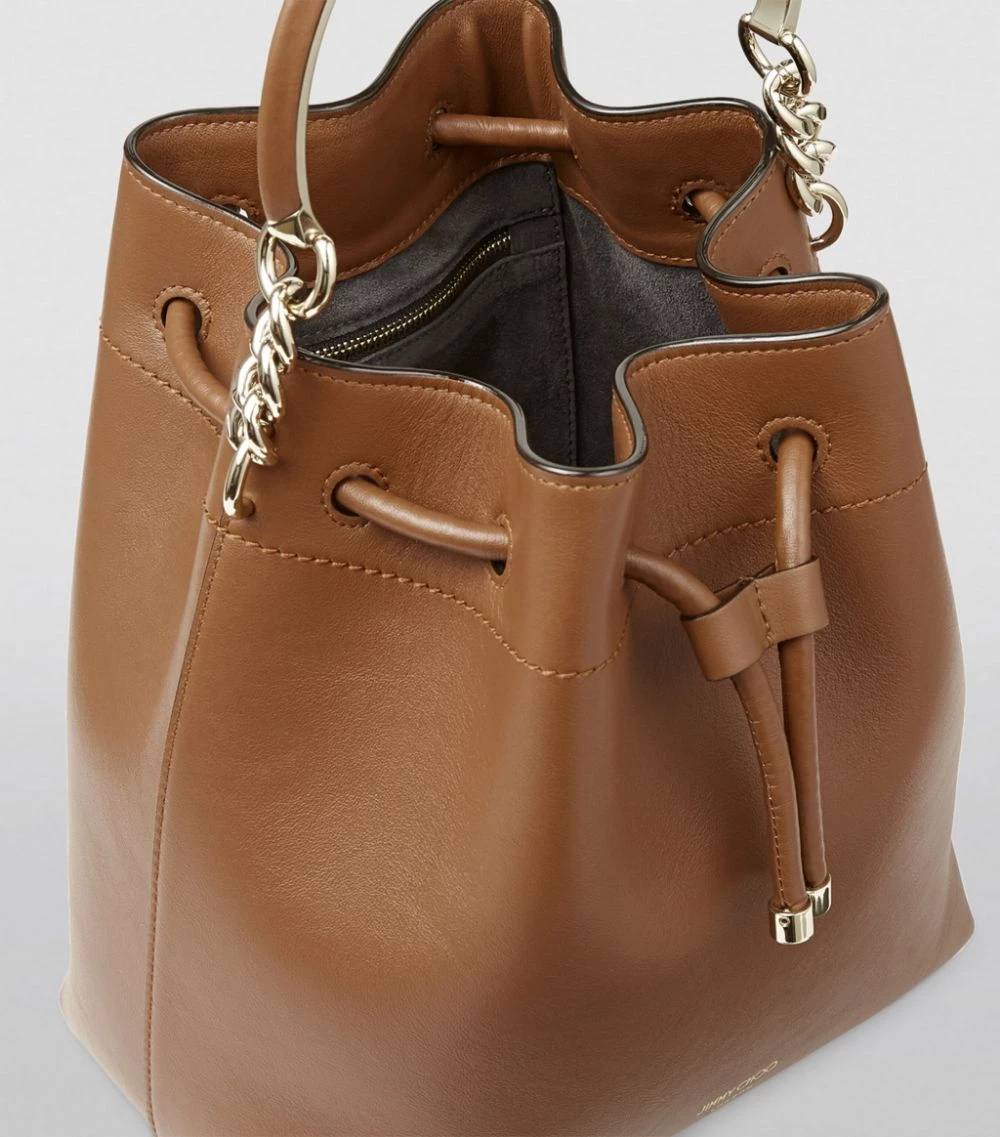 Budget π― Jimmy Choo Bon Bon Top-Handle Bag DARK TAN/LIGHT GOLD Bucket Bags π 2 Budget π― Jimmy Choo Bon Bon Top-Handle Bag DARK TAN/LIGHT GOLD Bucket Bags π - Image 2