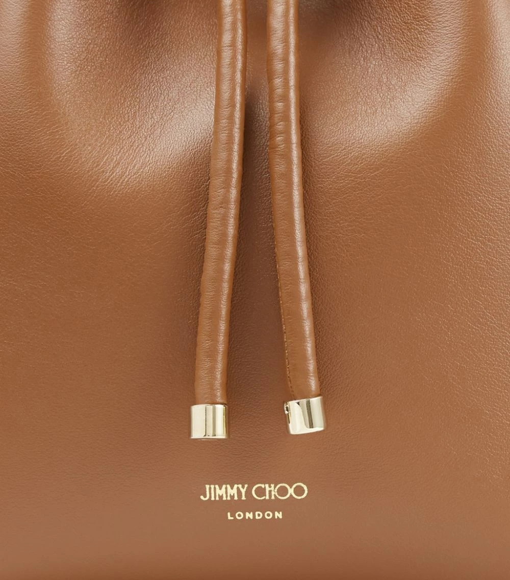Budget π― Jimmy Choo Bon Bon Top-Handle Bag DARK TAN/LIGHT GOLD Bucket Bags π 4 Budget π― Jimmy Choo Bon Bon Top-Handle Bag DARK TAN/LIGHT GOLD Bucket Bags π - Image 4