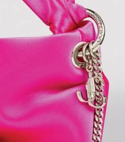 Wholesale 💯 Jimmy Choo Bonny Shoulder Bag FUCHSIA Top Handle Bags 🤩 -Jimmy Choo Sales jimmy choo bonny shoulder bag 17571645 36391662 1000