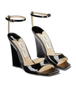Discount π Jimmy Choo Brien 110 Patent Wedge Sandals BLACK Wedges π 6 Discount π Jimmy Choo Brien 110 Patent Wedge Sandals BLACK Wedges π -Jimmy Choo Sales jimmy choo brien 110 patent wedge sandals 17702099 37492188 1000