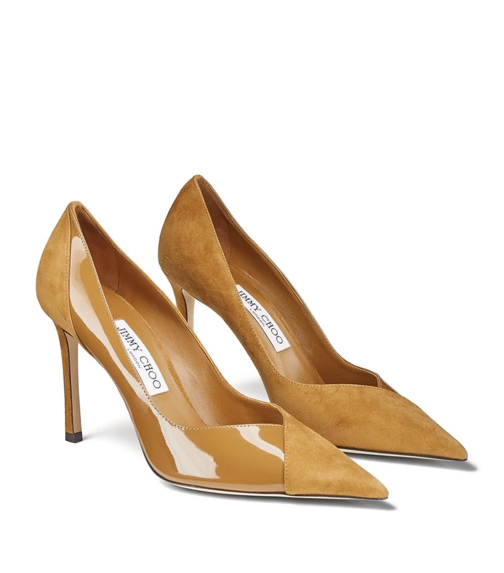 New 𧨠Jimmy Choo Cass 95 Pumps camel/camel Courts π 2 New 𧨠Jimmy Choo Cass 95 Pumps camel/camel Courts π - Image 2