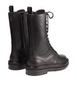 Hot Sale 🤩 Jimmy Choo Cora Leather Boots BLACK Ankle Boots 🎉 -Jimmy Choo Sales jimmy choo cora leather boots 17571657 36391635 1000