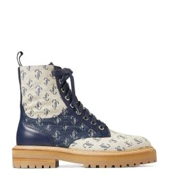 Brand new 🔔 Jimmy Choo Cora Logo Ankle Boots SAND DUNE ❤️