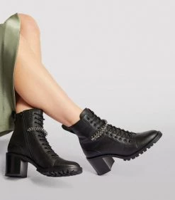 Deals ❤️ Jimmy Choo Cruz 65 Leather Boots BLACK Ankle Boots 🛒 -Jimmy Choo Sales jimmy choo cruz 65 leather boots 14859147 33905254 1000