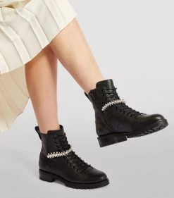 Top 10 ⭐ Jimmy Choo CRUZ FLAT BLACK/WHITE Ankle Boots ✔️ 10 Top 10 ⭐ Jimmy Choo CRUZ FLAT BLACK/WHITE Ankle Boots ✔️ -Jimmy Choo Sales jimmy choo cruz flat 15832683 33837160 1000