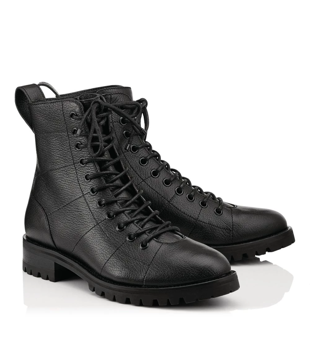 New ⭐ Jimmy Choo Cruz Leather Boots BLACK Ankle Boots ⌛ 2 New ⭐ Jimmy Choo Cruz Leather Boots BLACK Ankle Boots ⌛ - Image 2