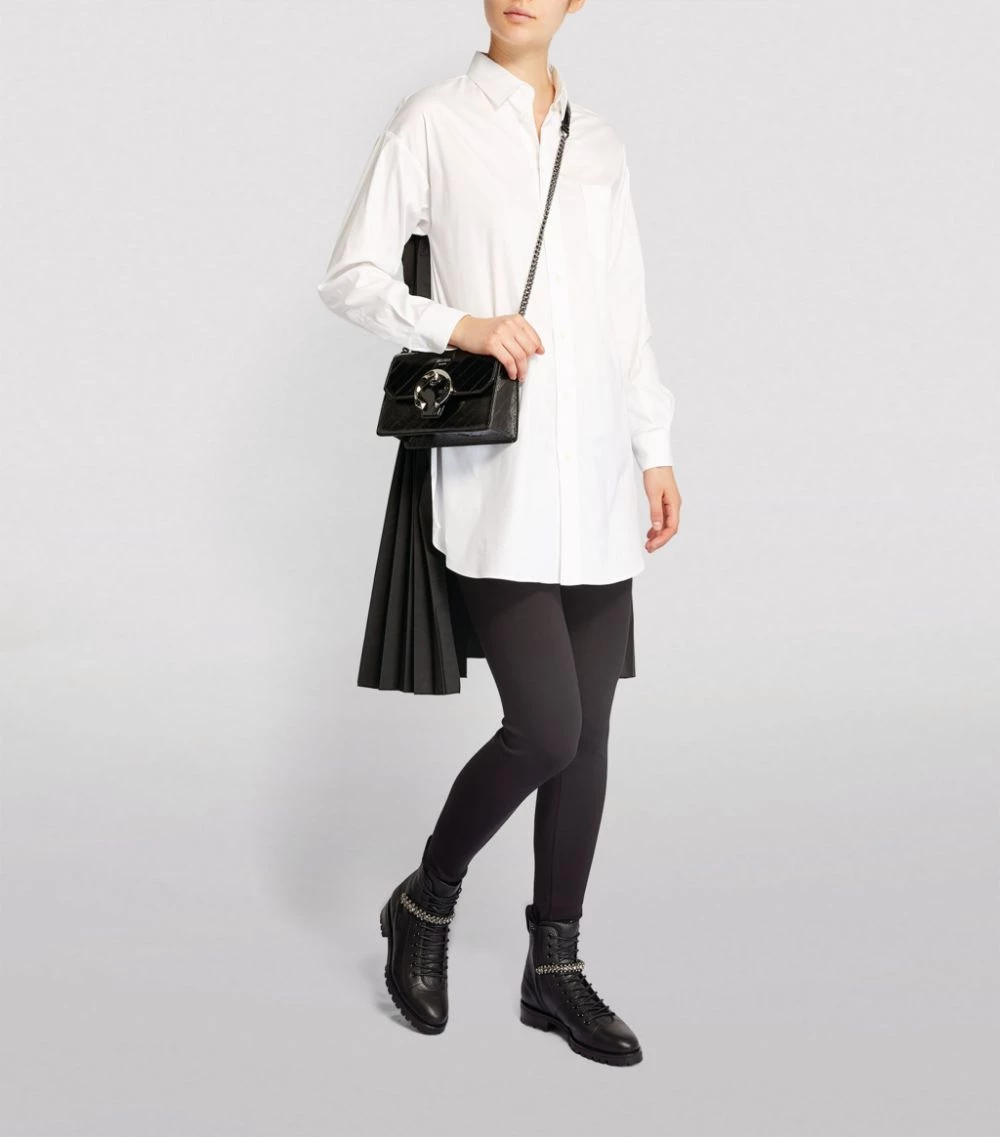 Top 10 βοΈ Jimmy Choo Cruz Leather Boots BLACK Ankle Boots 𧨠4 Top 10 βοΈ Jimmy Choo Cruz Leather Boots BLACK Ankle Boots 𧨠- Image 4