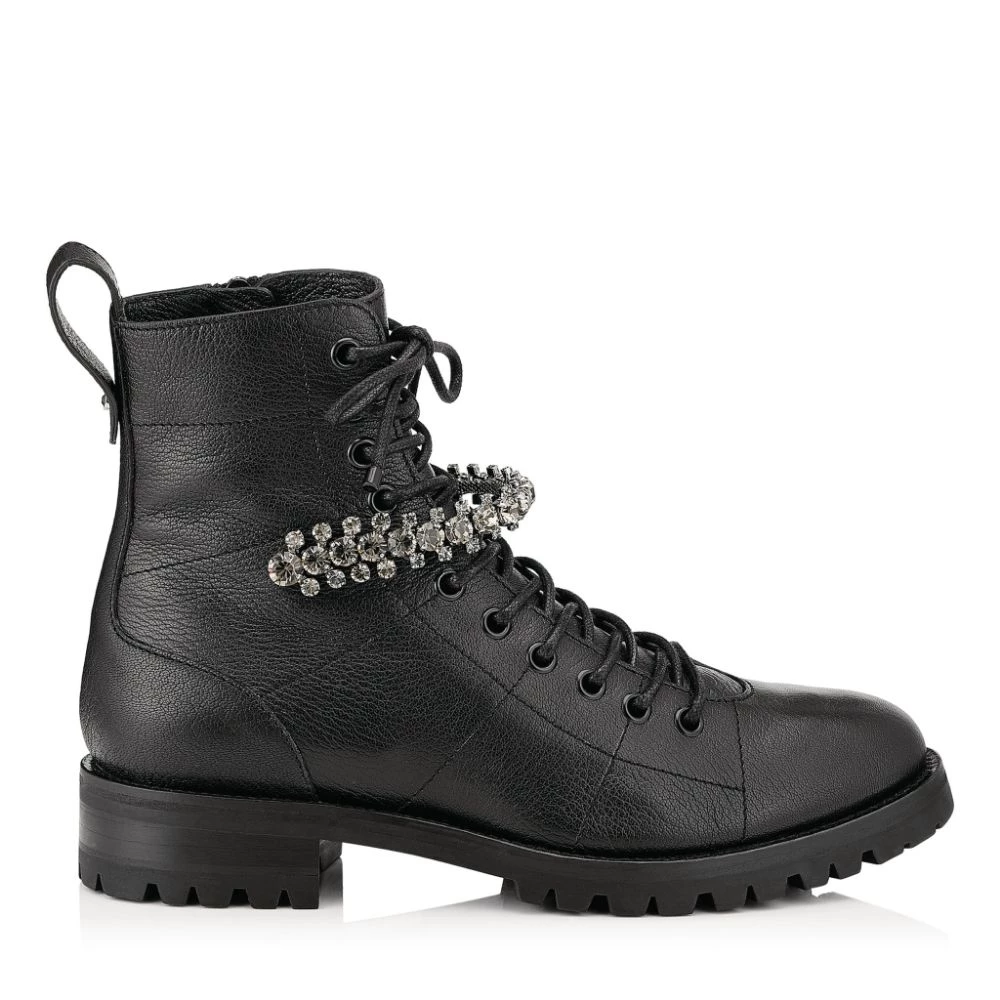 Top 10 βοΈ Jimmy Choo Cruz Leather Boots BLACK Ankle Boots 𧨠1 Top 10 βοΈ Jimmy Choo Cruz Leather Boots BLACK Ankle Boots π§¨