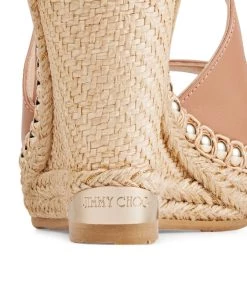 Buy 🎁 Jimmy Choo Dakota 120 Wedge Sandals BALLET PINK Wedges 🧨 -Jimmy Choo Sales jimmy choo dakota 120 wedge sandals 17571646 36391522 1000