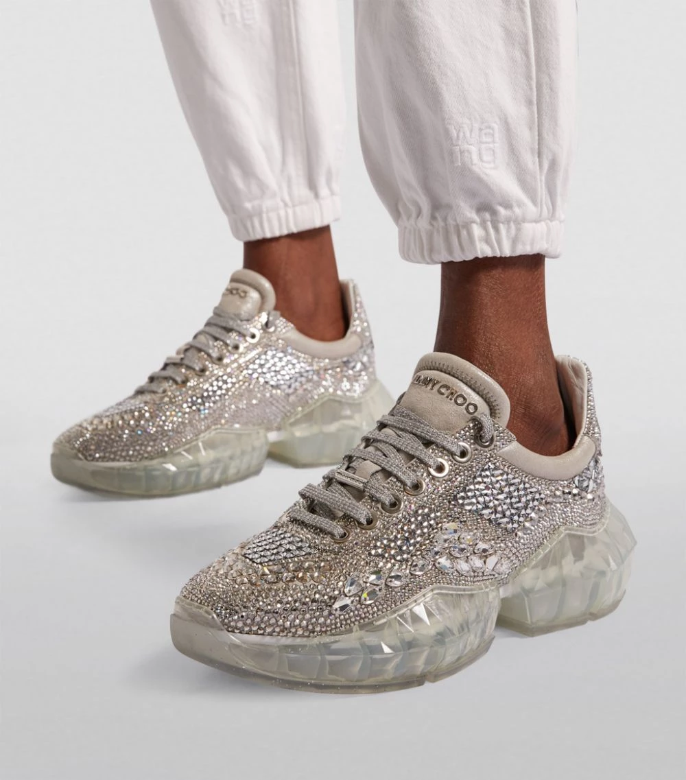 Promo π€© Jimmy Choo Diamond Embellished Sneakers CRYSTAL Low-Top Sneakers π 5 Promo π€© Jimmy Choo Diamond Embellished Sneakers CRYSTAL Low-Top Sneakers π - Image 5
