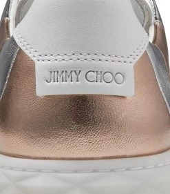 Flash Sale 🎉 Jimmy Choo Diamond Leather Metallic Sneakers V SILVER/ROSE GOLD/W Low-Top Sneakers ✔️ -Jimmy Choo Sales jimmy choo diamond leather metallic sneakers 16320117 31926473 1000