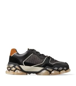 Deals 🎉 Jimmy Choo Diamond Leather Sneakers X BLACK MIX Low-Top Sneakers 😍