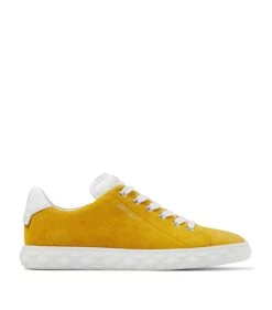Promo π Jimmy Choo Diamond Light Suede Sneakers V SUN/SUN Low-Top Sneakers π