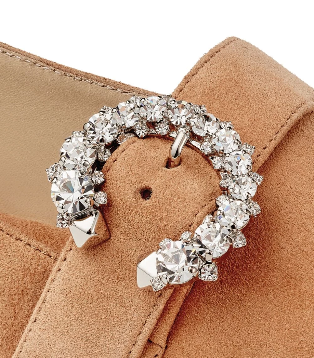 Buy 𧨠Jimmy Choo Dru Suede Espadrilles CARAMEL/CRYSTAL π 4 Buy 𧨠Jimmy Choo Dru Suede Espadrilles CARAMEL/CRYSTAL π - Image 4