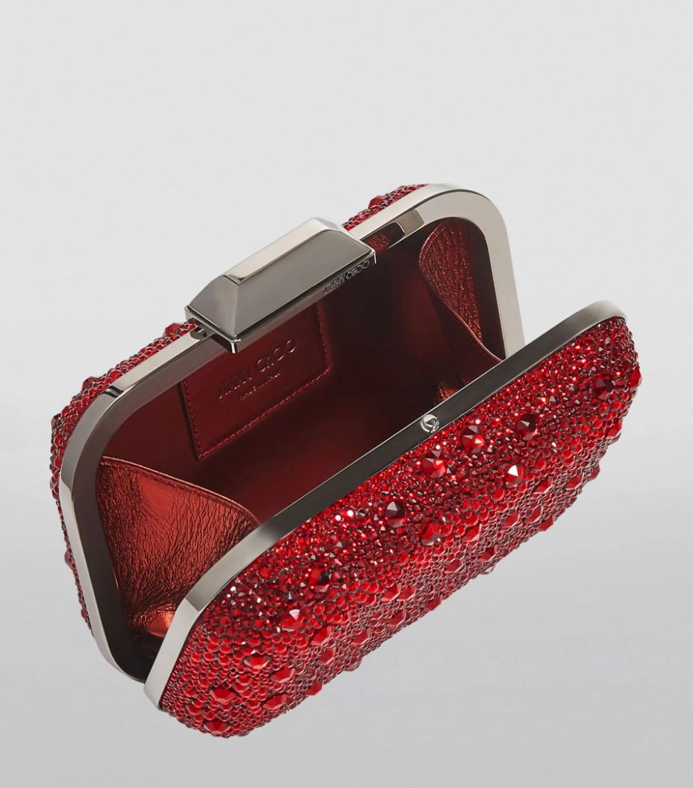 Hot Sale β€οΈ Jimmy Choo Embellished Cloud Clutch Bag RED MIX Clutch Bags π 2 Hot Sale β€οΈ Jimmy Choo Embellished Cloud Clutch Bag RED MIX Clutch Bags π - Image 2
