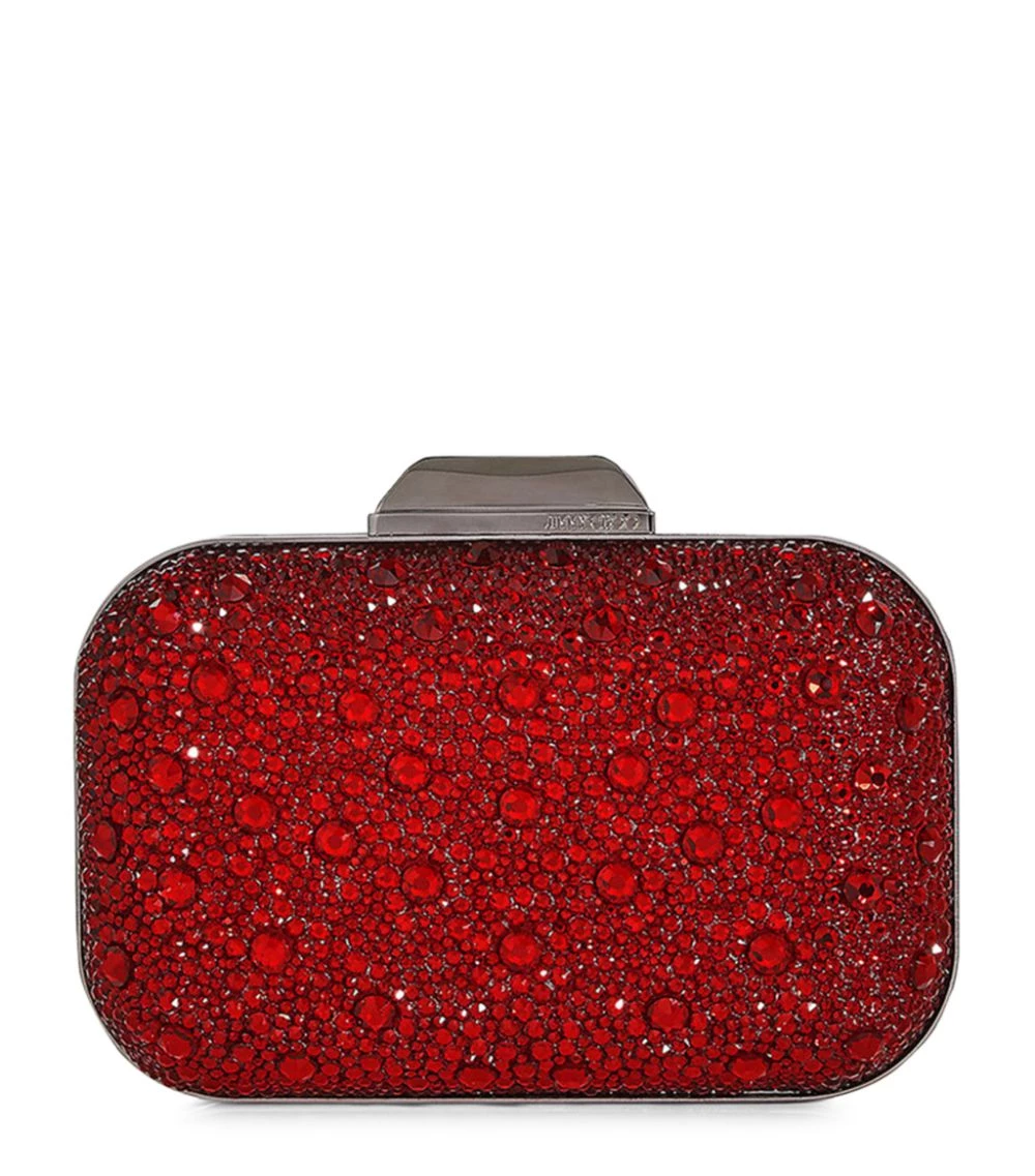 Hot Sale β€οΈ Jimmy Choo Embellished Cloud Clutch Bag RED MIX Clutch Bags π 1 Hot Sale β€οΈ Jimmy Choo Embellished Cloud Clutch Bag RED MIX Clutch Bags π