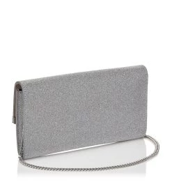 New 💯 Jimmy Choo Emmie Clutch Bag SILVER Clutch Bags 😀 -Jimmy Choo Sales jimmy choo emmie clutch bag 14851061 25451900 1000