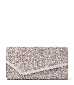 Budget 🌟 Jimmy Choo Emmie Clutch Bag MOCHI Clutch Bags ✨