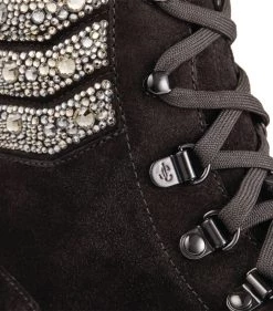 New ✨ Jimmy Choo Eshe Suede Ankle Boots BLACK ✨ -Jimmy Choo Sales jimmy choo eshe suede ankle boots 17571648 36390870 1000