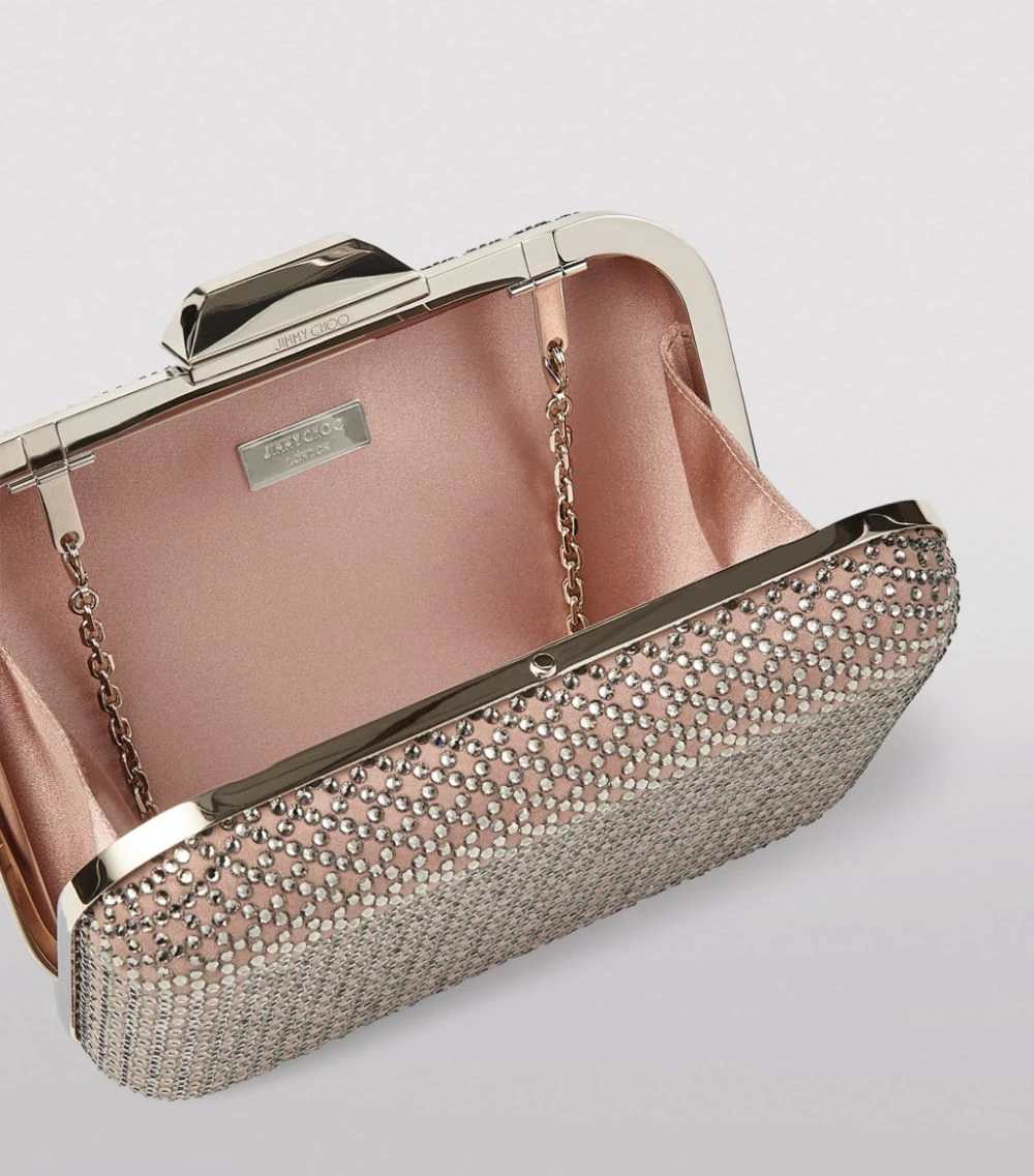 Budget β€οΈ Jimmy Choo Extra-Large Crystal-Embellished Cloud Clutch Bag BALLET PINK Clutch Bags π 4 Budget β€οΈ Jimmy Choo Extra-Large Crystal-Embellished Cloud Clutch Bag BALLET PINK Clutch Bags π - Image 4