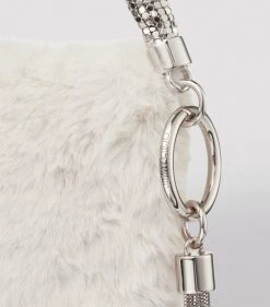 Budget ⭐ Jimmy Choo Faux Fur Callie Shoulder Bag LATTE Shoulder Bags ✔️ -Jimmy Choo Sales jimmy choo faux fur callie shoulder bag 17314715 35443418 1000