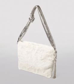 Budget ⭐ Jimmy Choo Faux Fur Callie Shoulder Bag LATTE Shoulder Bags ✔️ -Jimmy Choo Sales jimmy choo faux fur callie shoulder bag 17314715 35444231 1000