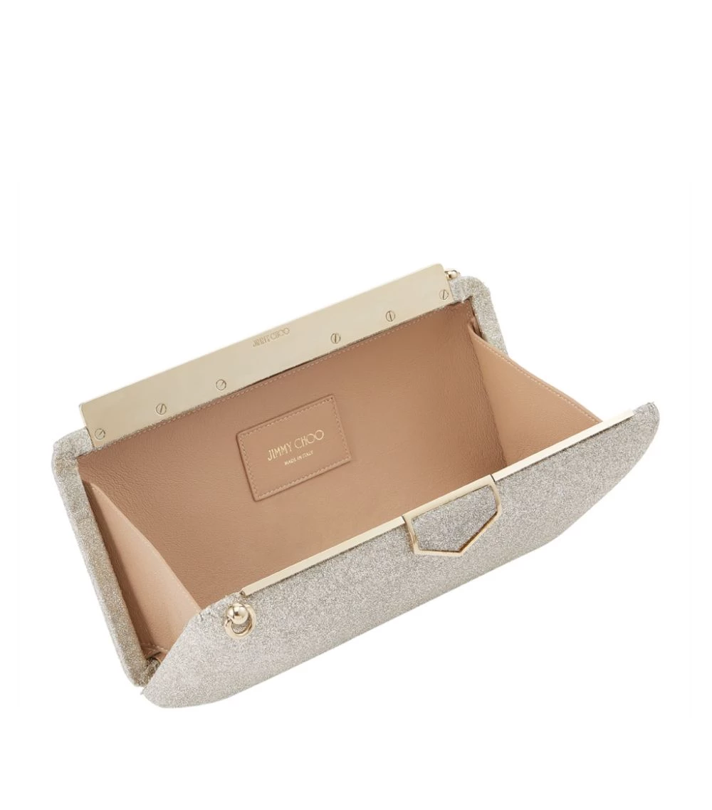 Cheap π₯ Jimmy Choo Glitter Ellipse Clutch PLATINUM ICE Clutch Bags π€© 2 Cheap π₯ Jimmy Choo Glitter Ellipse Clutch PLATINUM ICE Clutch Bags π€© - Image 2