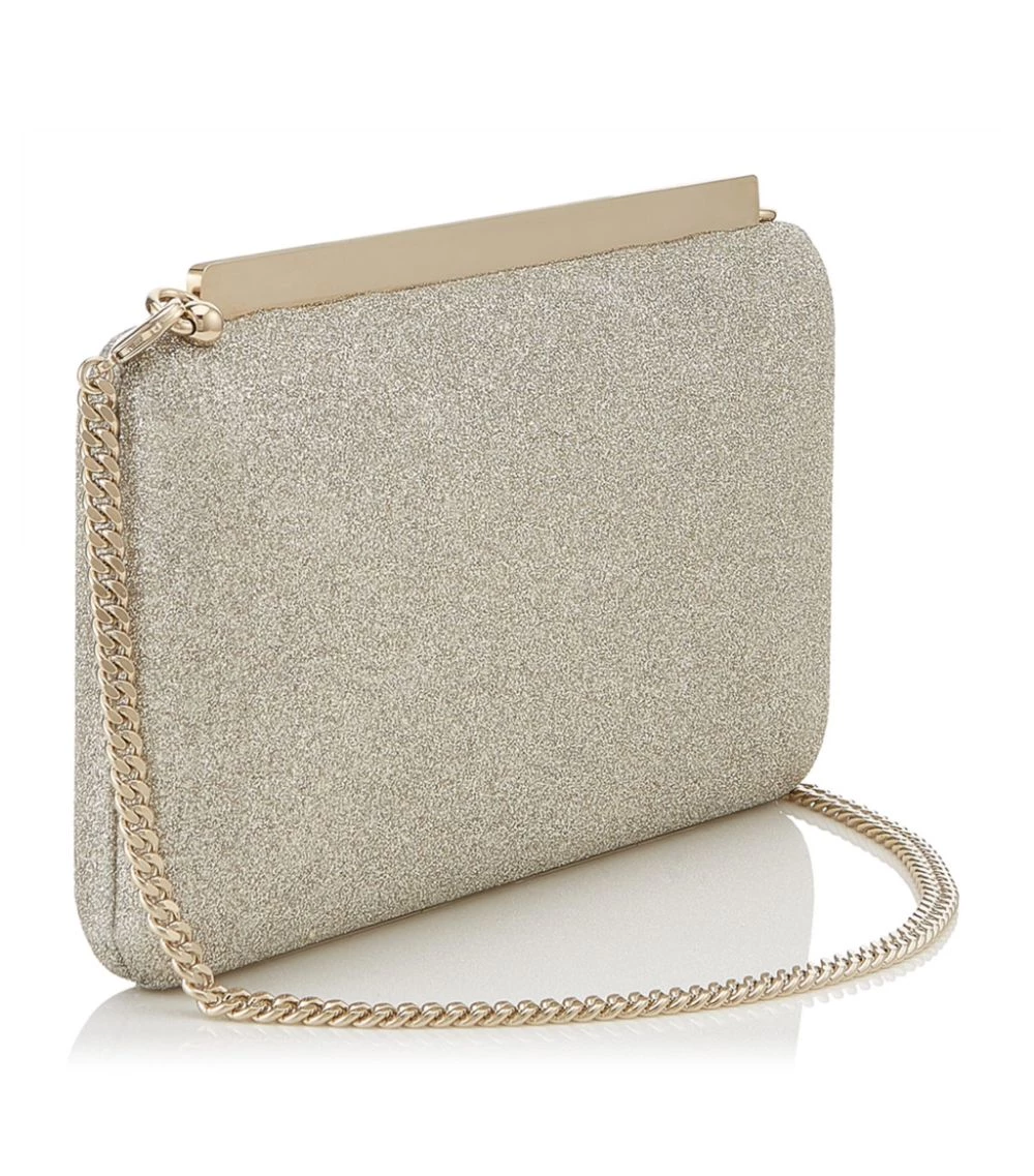 Cheap π₯ Jimmy Choo Glitter Ellipse Clutch PLATINUM ICE Clutch Bags π€© 3 Cheap π₯ Jimmy Choo Glitter Ellipse Clutch PLATINUM ICE Clutch Bags π€© - Image 3