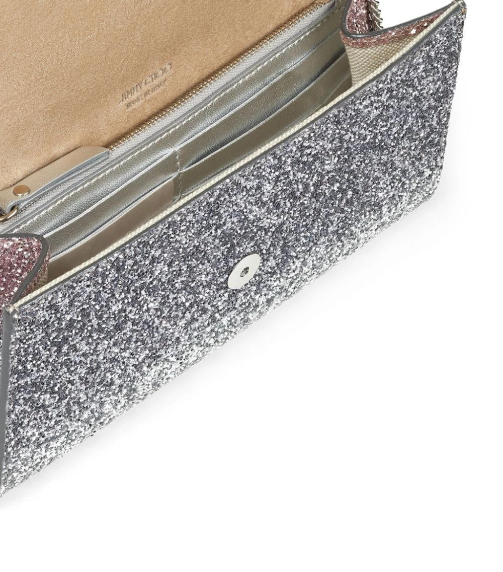 Best deal π Jimmy Choo Glitter Emmie Clutch Bag BALLET PINK/SILVER/A Clutch Bags π 2 Best deal π Jimmy Choo Glitter Emmie Clutch Bag BALLET PINK/SILVER/A Clutch Bags π - Image 2