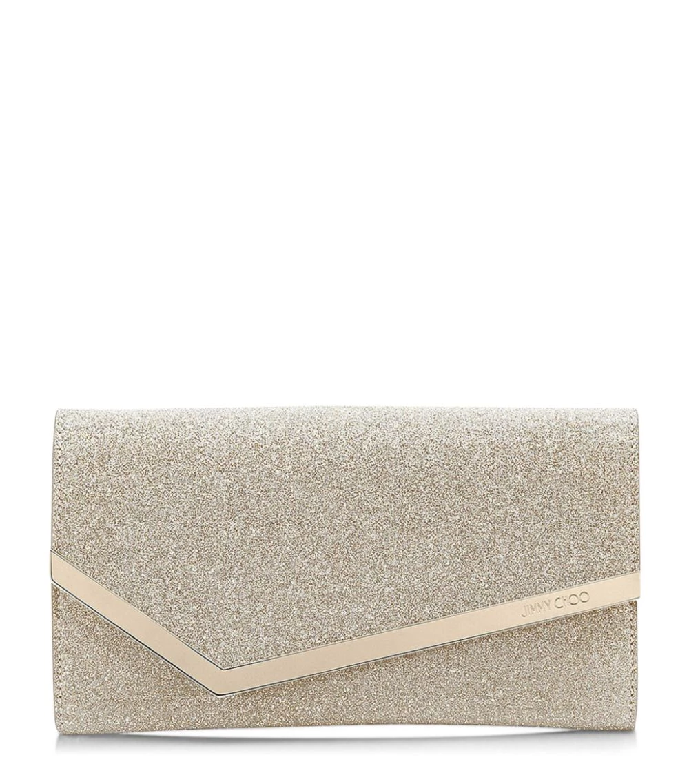 New β¨ Jimmy Choo Glitter Emmie Clutch Bag PLATINUM ICE Clutch Bags π 1 New β¨ Jimmy Choo Glitter Emmie Clutch Bag PLATINUM ICE Clutch Bags π