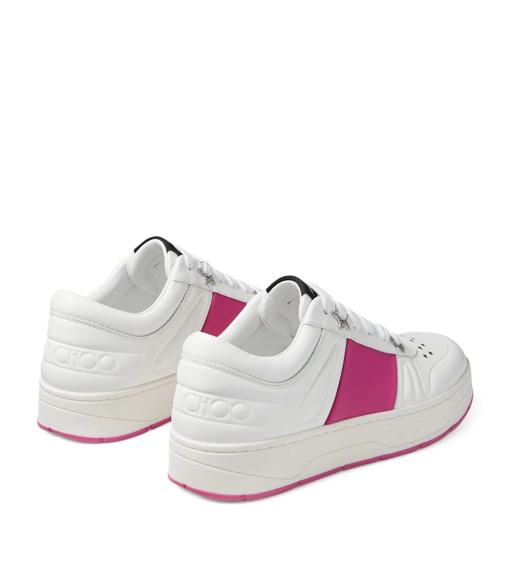 Buy π Jimmy Choo Hawaii Leather Sneakers V WHITE/FUCHSIA Low-Top Sneakers π 2 Buy π Jimmy Choo Hawaii Leather Sneakers V WHITE/FUCHSIA Low-Top Sneakers π - Image 2
