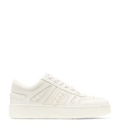 Coupon 🧨 Jimmy Choo Hawaii Sneakers X WHITE Low-Top Sneakers 👏