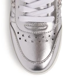 Cheap ✔️ Jimmy Choo High-Top Hawaii Sneakers X SILVER/CRYSTAL High-Top Sneakers ✨ -Jimmy Choo Sales jimmy choo high top hawaii sneakers 17314719 36111466 1000