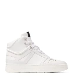 Deals ✔️ Jimmy Choo High-Top Hawaii Sneakers V WHITE High-Top Sneakers ✨